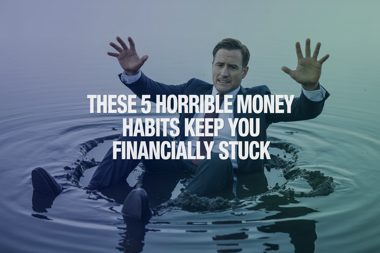People Who Never Move Forward Financially Display These 5 Horrible Money Habits