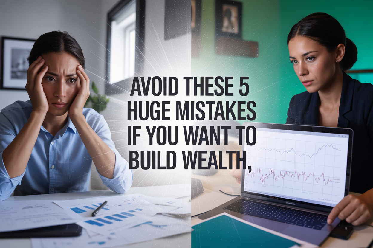 People Who Build Wealth Avoid These 5 Huge Mistakes