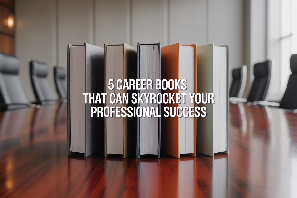 5 Career Books That Can Skyrocket Your Professional Success