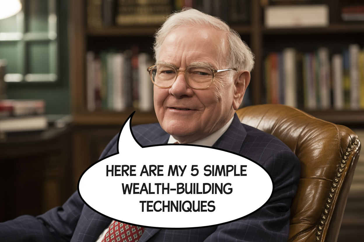 5 Simple Warren Buffett Wealth-Building Techniques You Can Learn Today