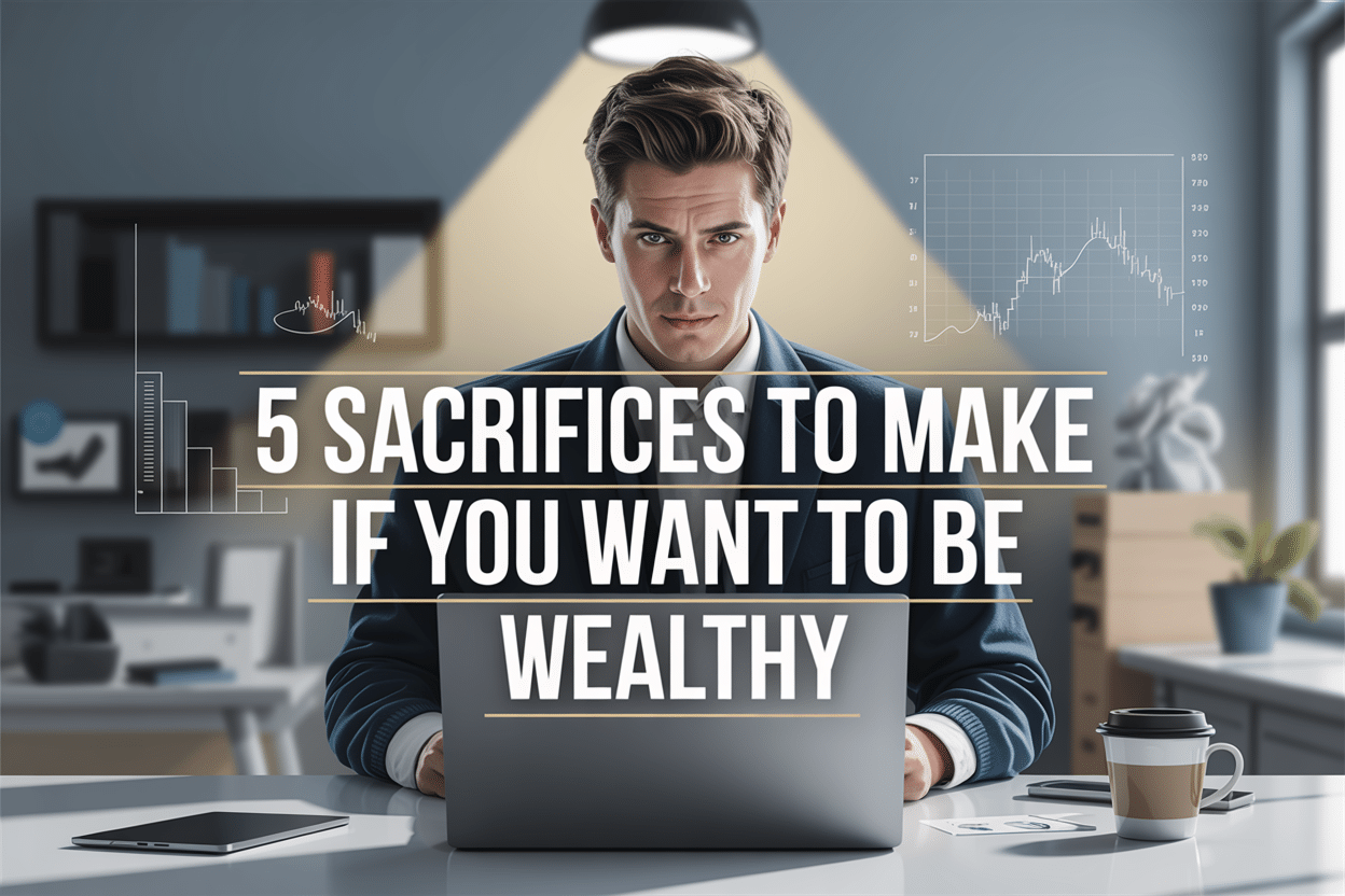 People Who Become Wealthy Make These 5 Sacrifices