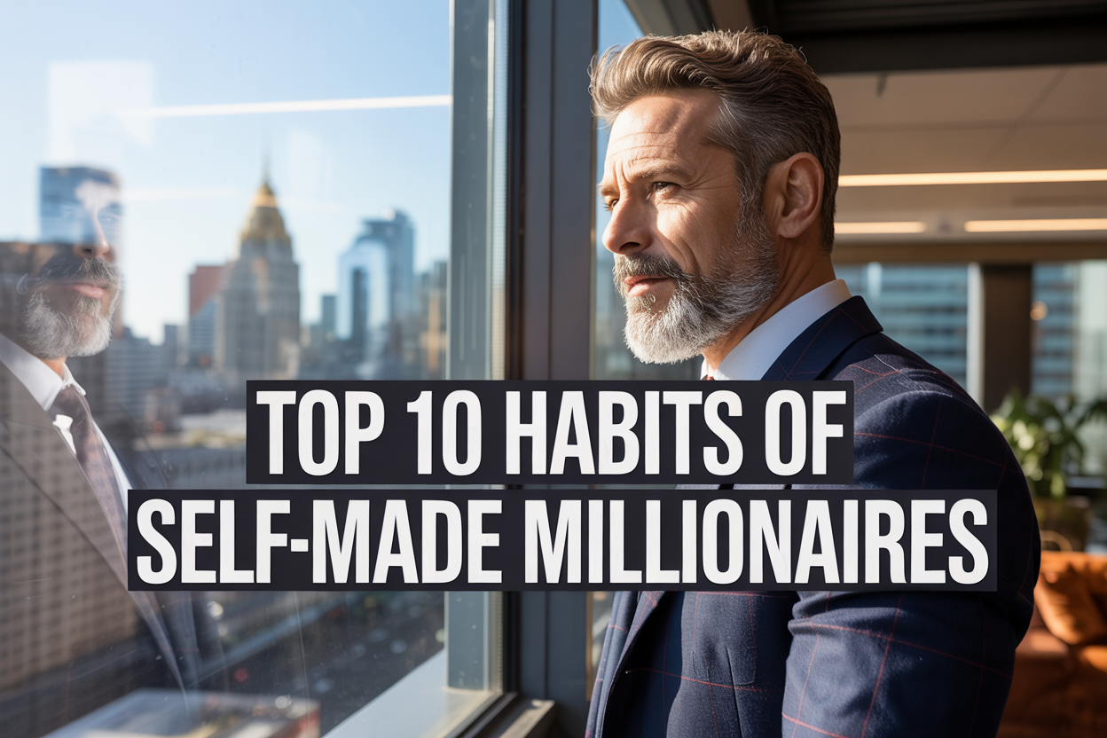 10 Habits Of The Self-Made Wealthy