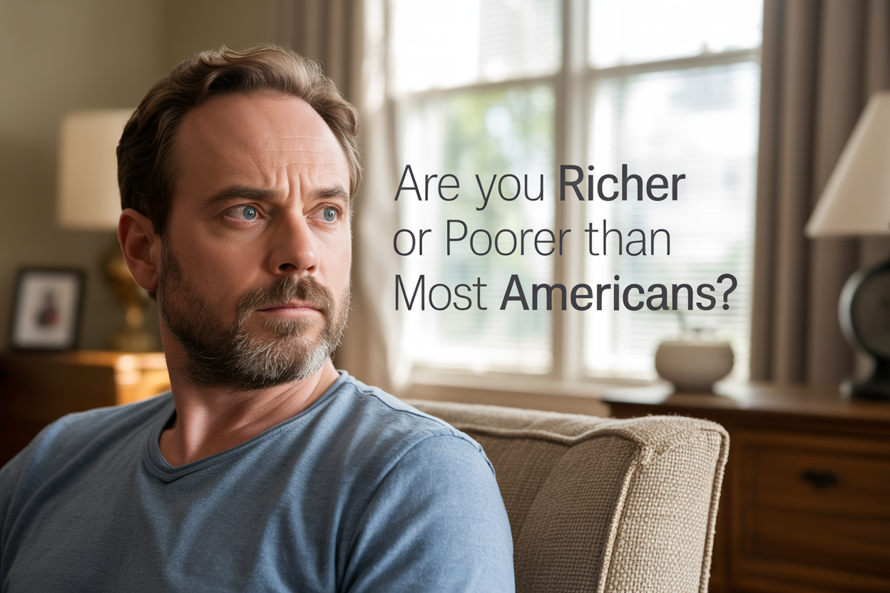 Are You Richer or Poorer than Most Americans?