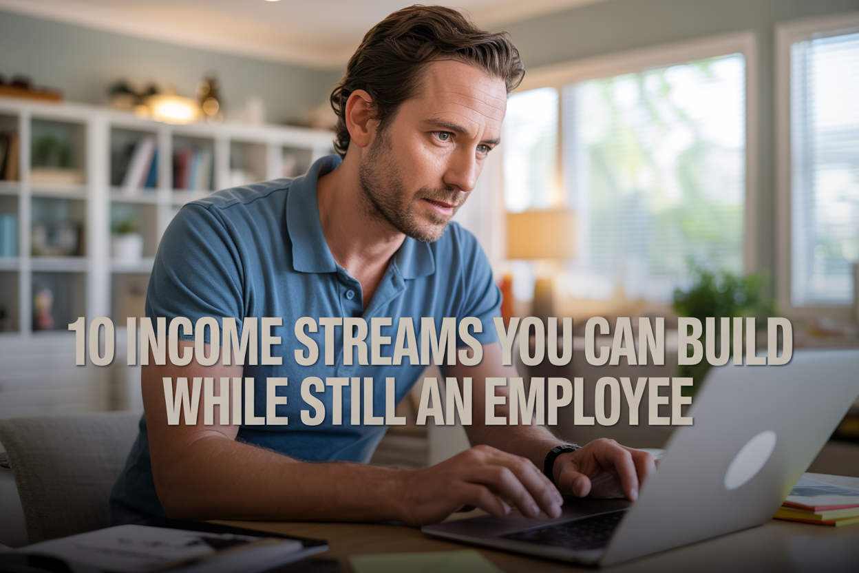 10 Income Streams You Can Build While Still an Employee
