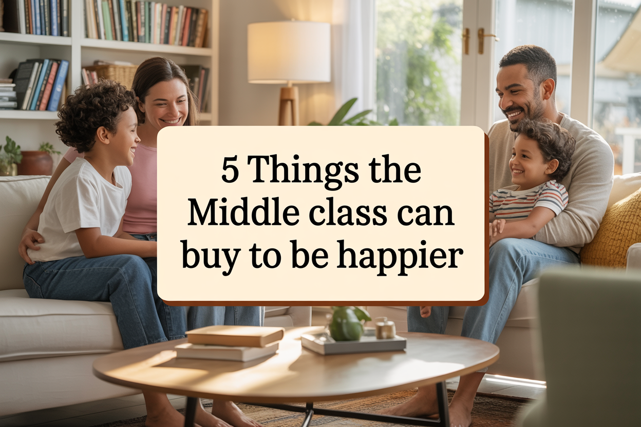 5 Things The Middle Class Can Buy To Be Happier, According To Economics