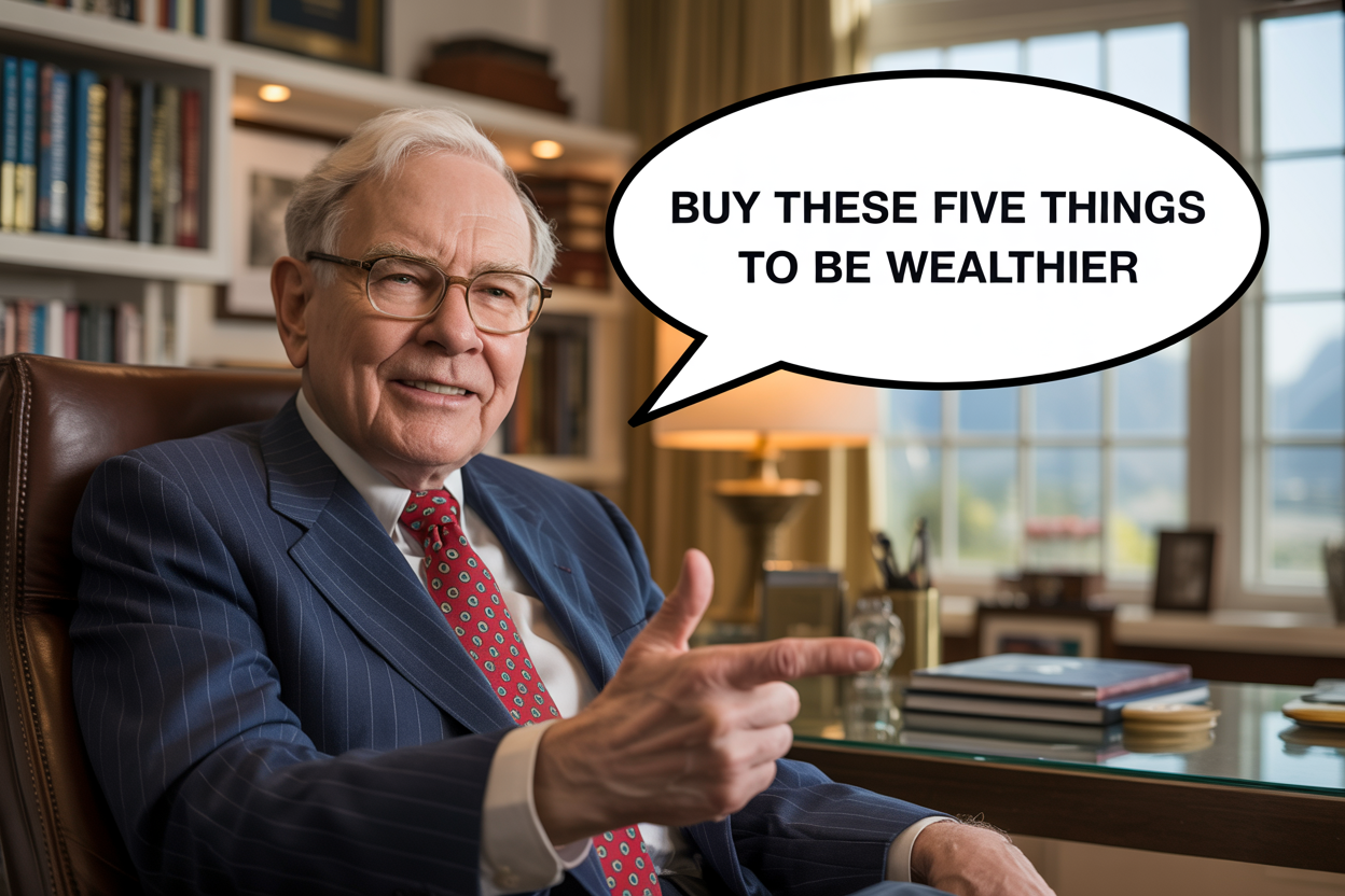 5 Things To Buy To Be Wealthier, According To Warren Buffett