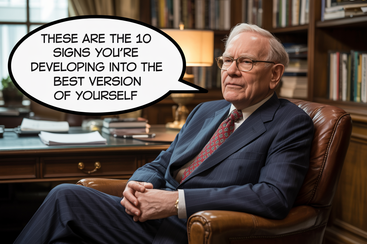 10 Signs You’re Developing Into the Best Version of Yourself, According to Warren Buffett