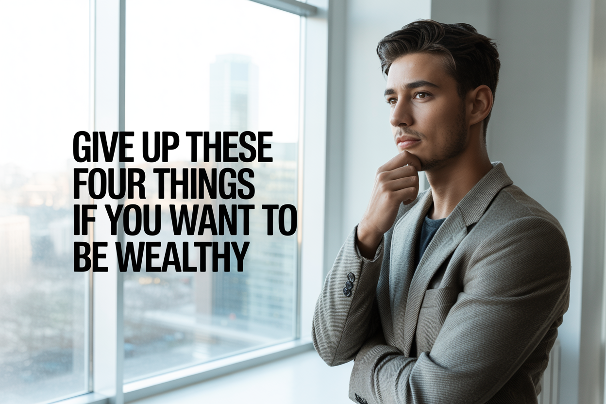Want To Be Wealthy? Give Up These 4 Things