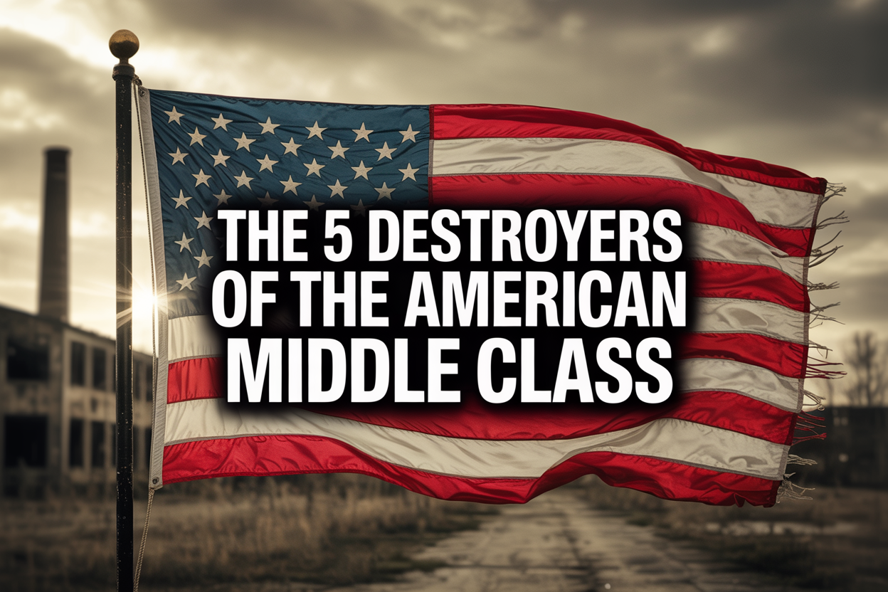 The Top 5 Things That Destroyed the American Middle Class Over the Past 30 Years