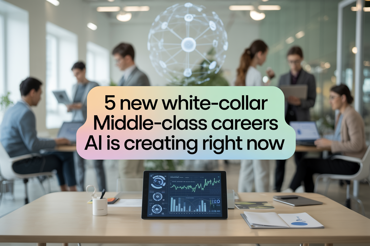 5 New White-Collar Middle-Class Careers AI Will Create in the Next 5 Years