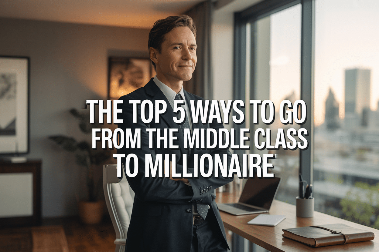 The Top 5 Ways to Go From the Middle Class to Millionaire
