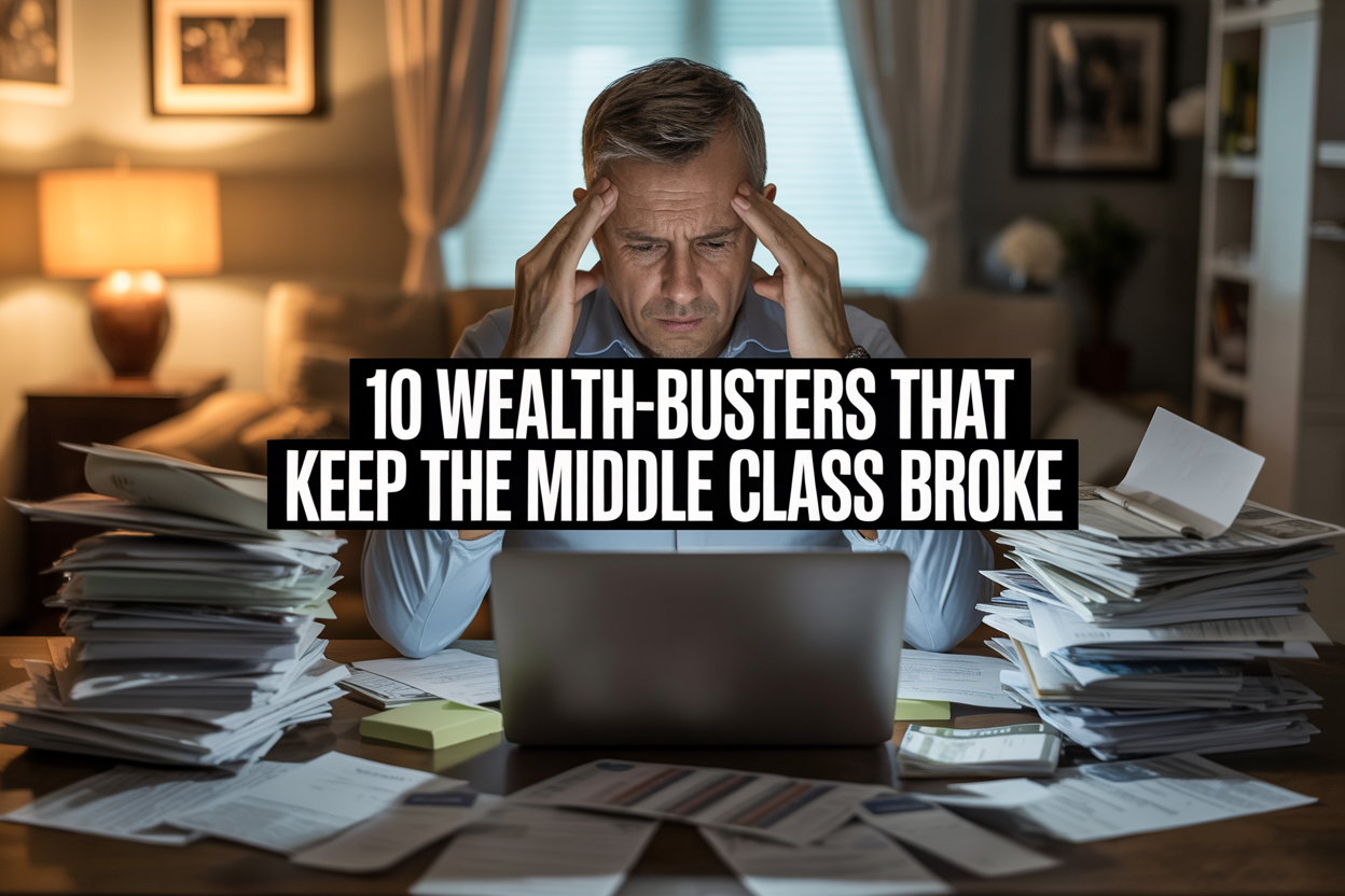 10 Wealth-Busters that Keep the Middle Class Broke
