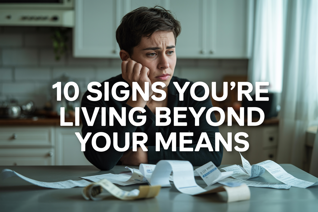 10 Signs Middle-Class People Are Living Beyond Their Means