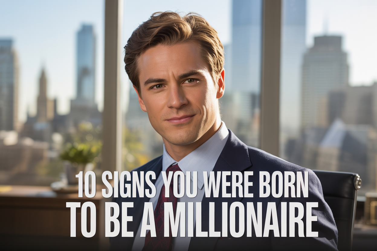 10 Signs You Were Born To Be A Millionaire