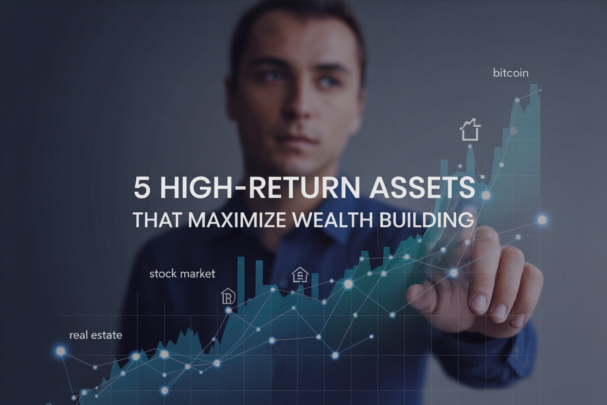 People Who Build Wealth Invest in These 5 High-Return Assets