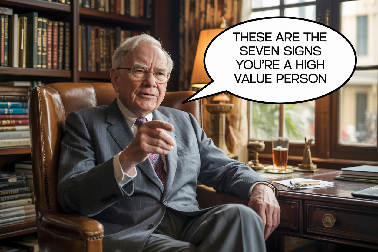 7 Signs You’re a High Value Person, According to Warren Buffett