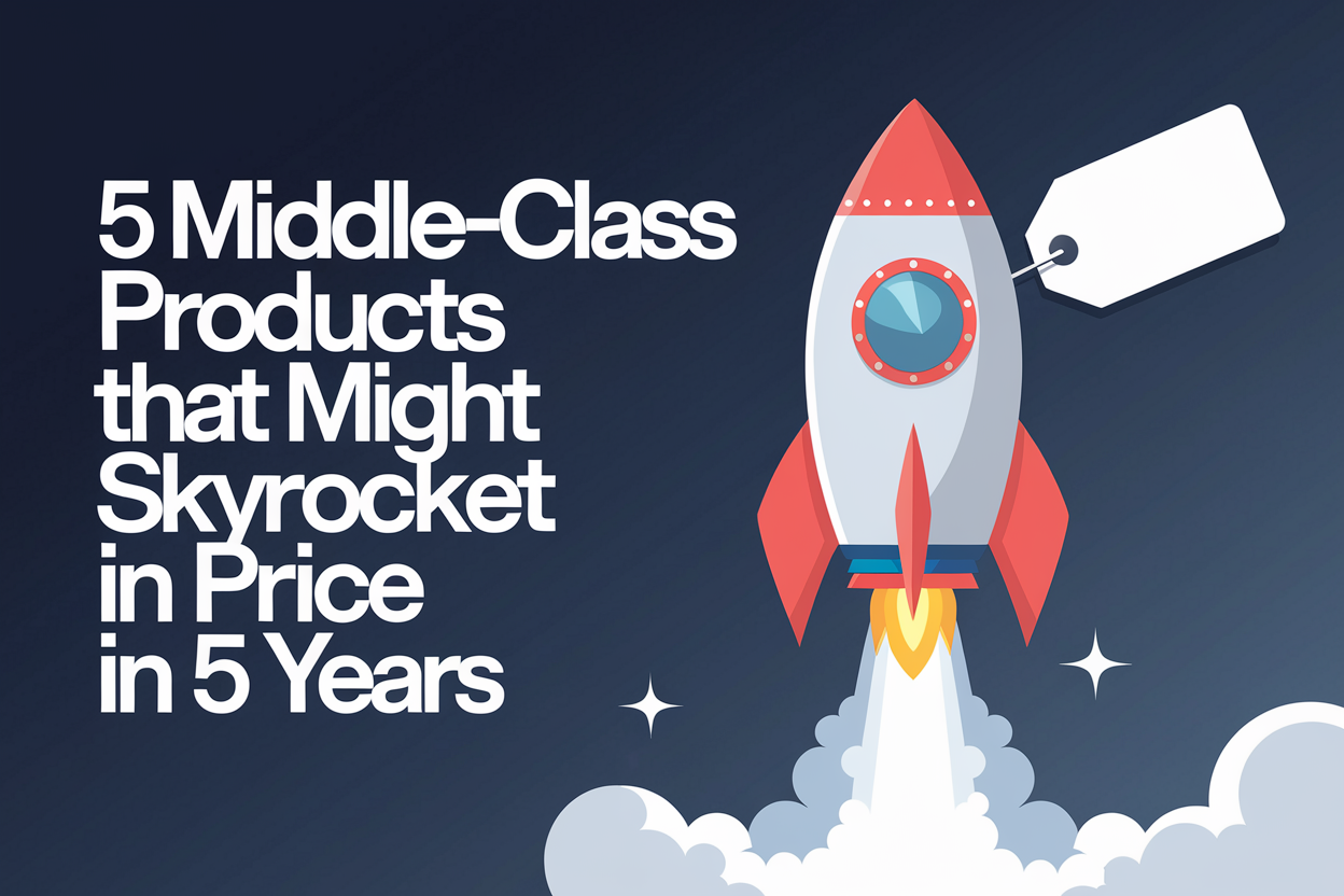 5 Products the Middle Class Might See Skyrocket in Price in 5 Years (Due to Tariffs and Inflation)