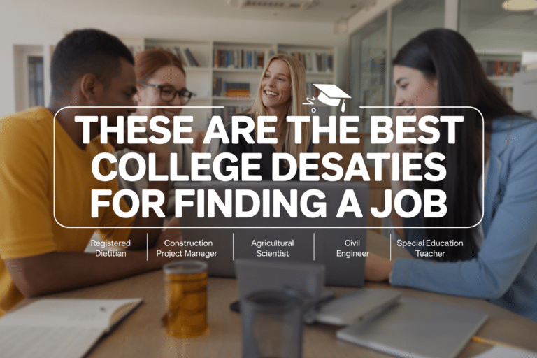 These Are The Best College Degrees For Finding A Job In The US in 2025 ...