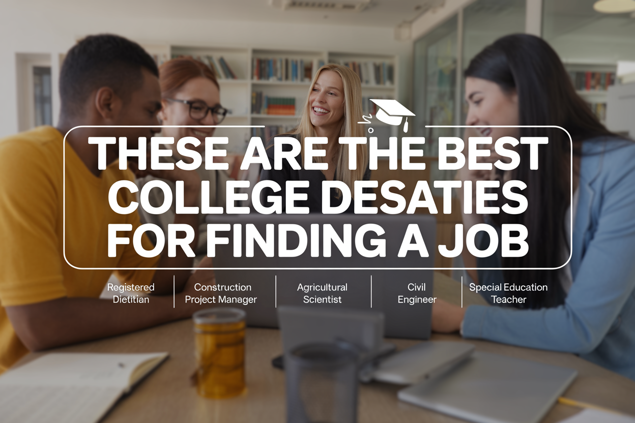 These Are The Best College Degrees For Finding A Job In The US in 2025