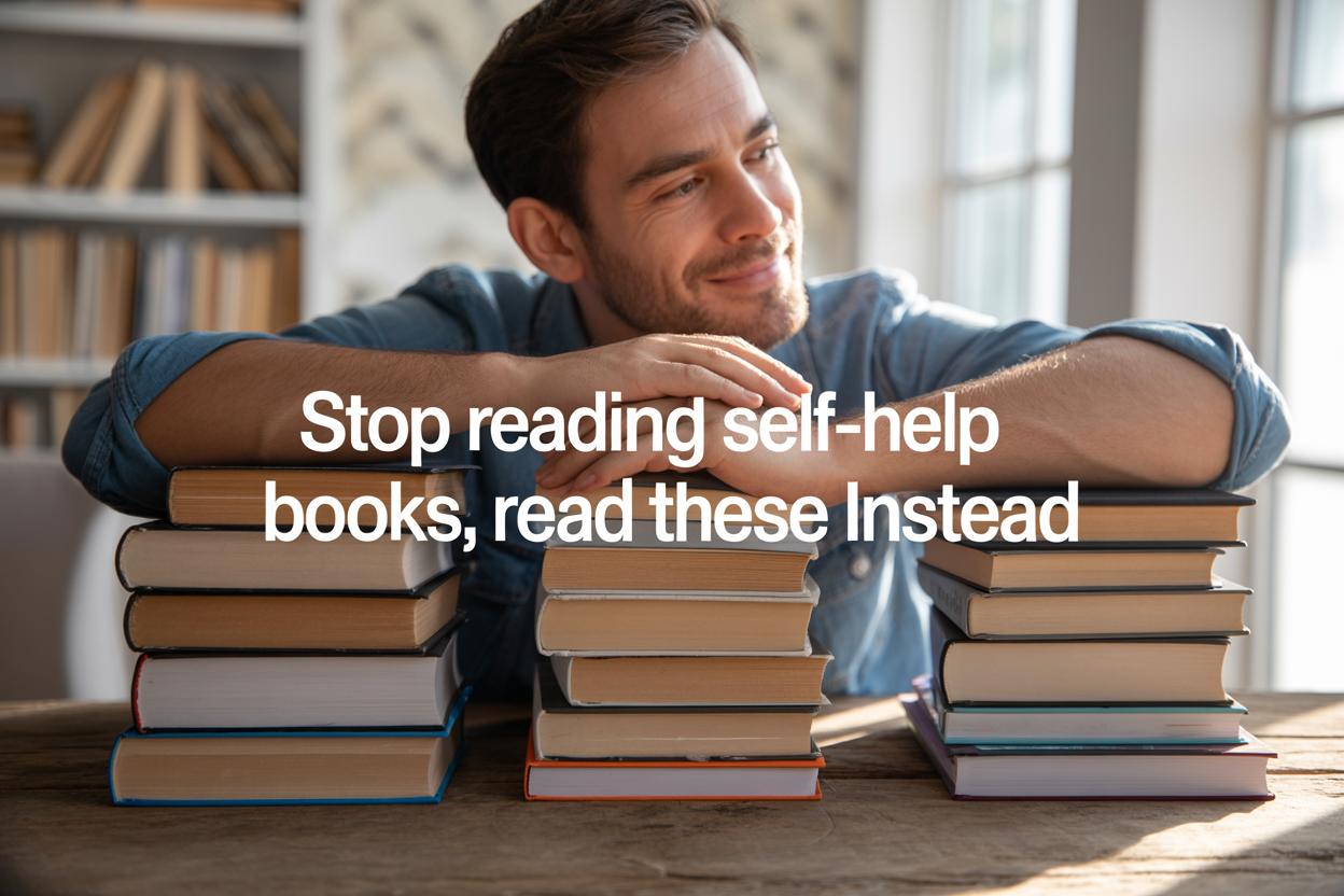 Stop Reading Self-Help Books, Read These Instead