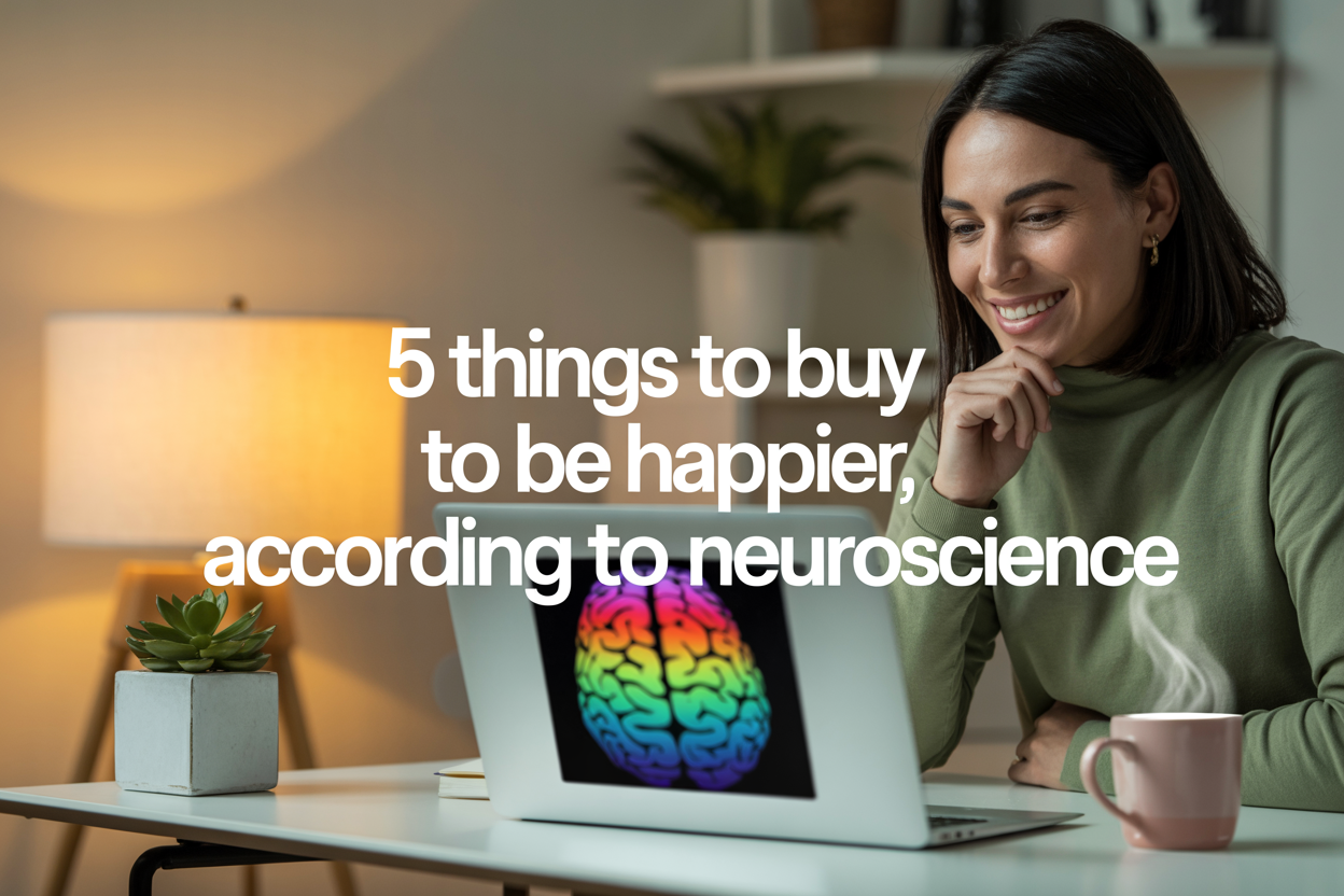 5 Things to Buy to Be Happier, According to Neuroscience