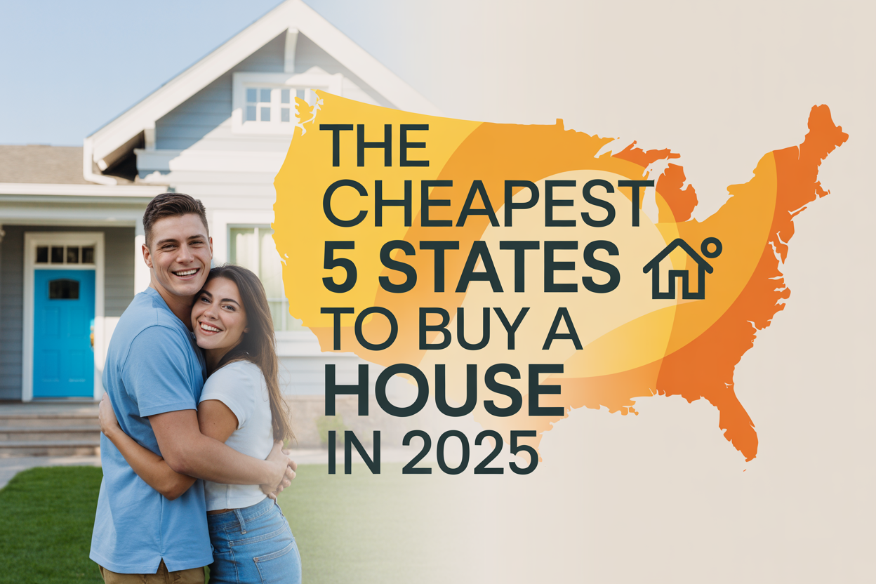 The Cheapest 5 States Where Middle-Class Families Can Still Afford Homes in 2025