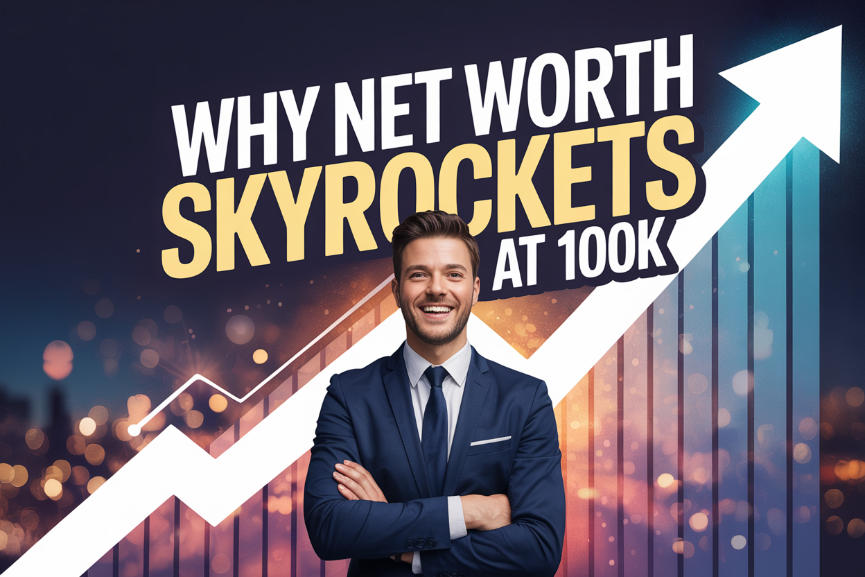 Why Net Worth Skyrockets at $100,000, According to Math