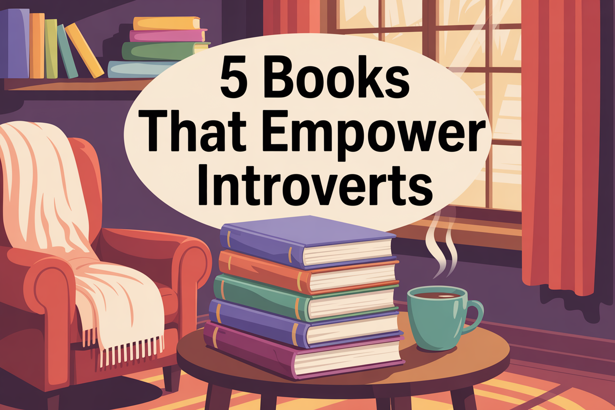 5 Books That Empower Introverts to Thrive in a Loud World