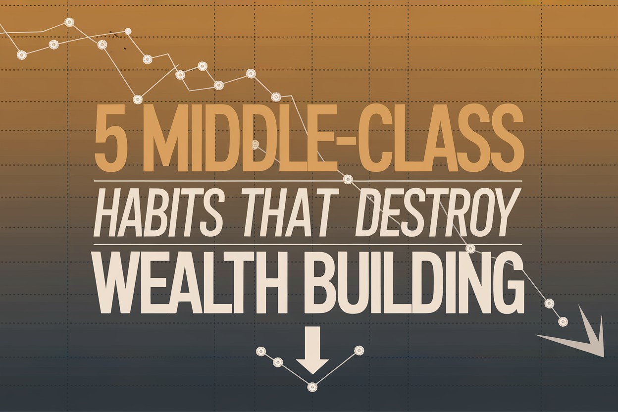 5 Common Middle-Class Habits That Are Keeping You from Ever Getting Rich