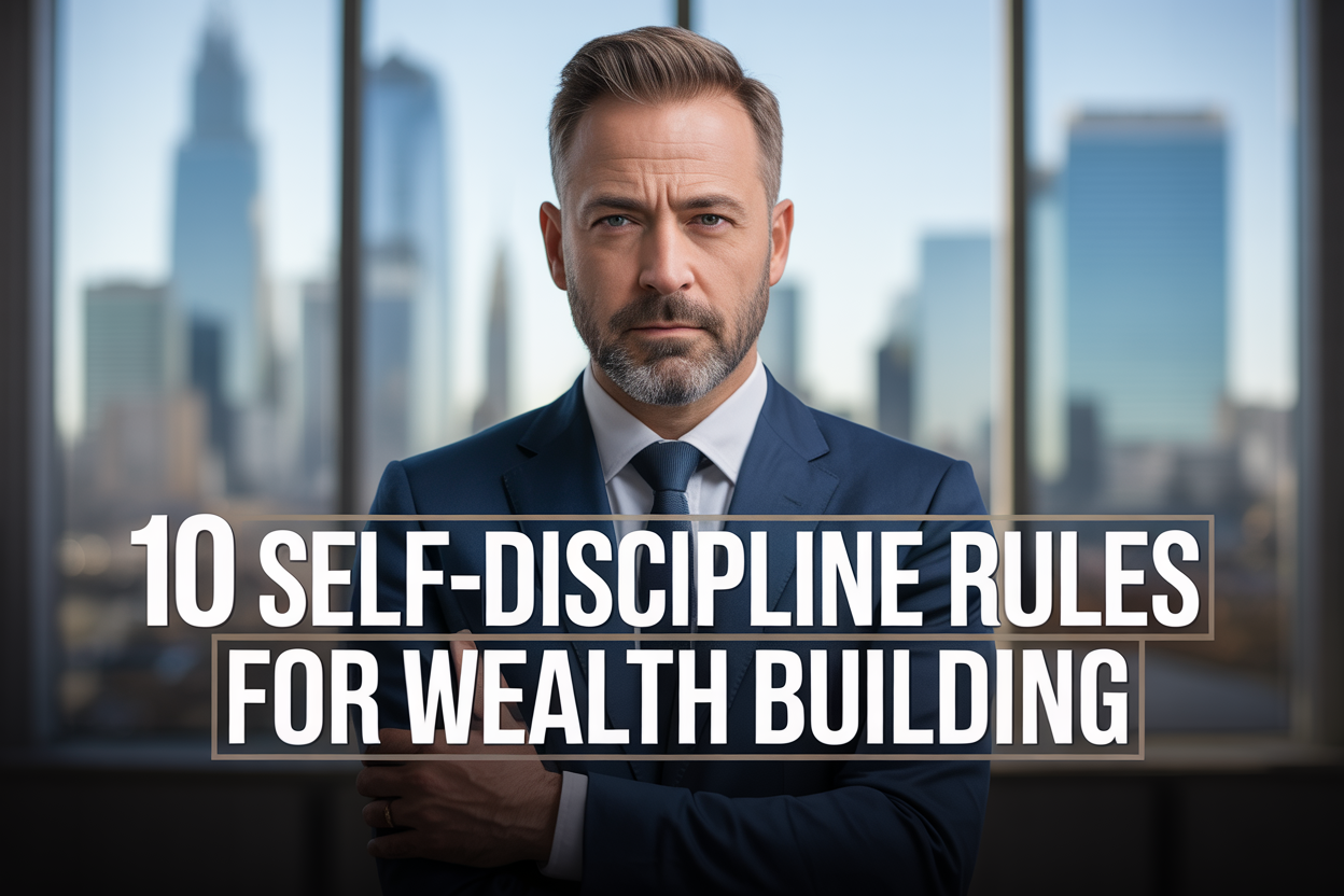 People Who Build Wealth Follow These 10 Self-Discipline Rules