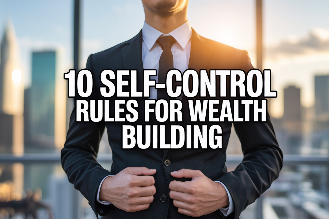 People Who Build Wealth Follow These 10 Self-Control Rules