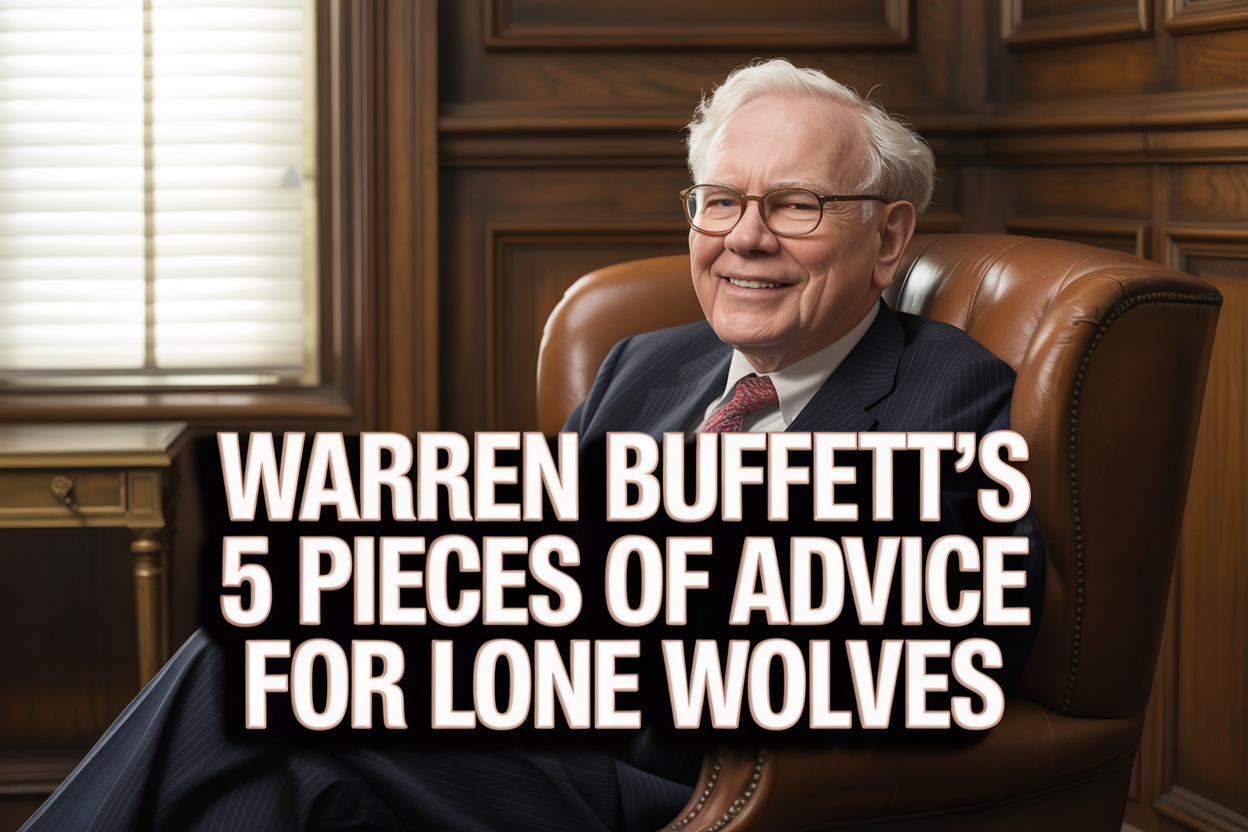Warren Buffett’s 5 Pieces of Advice For Lone Wolves