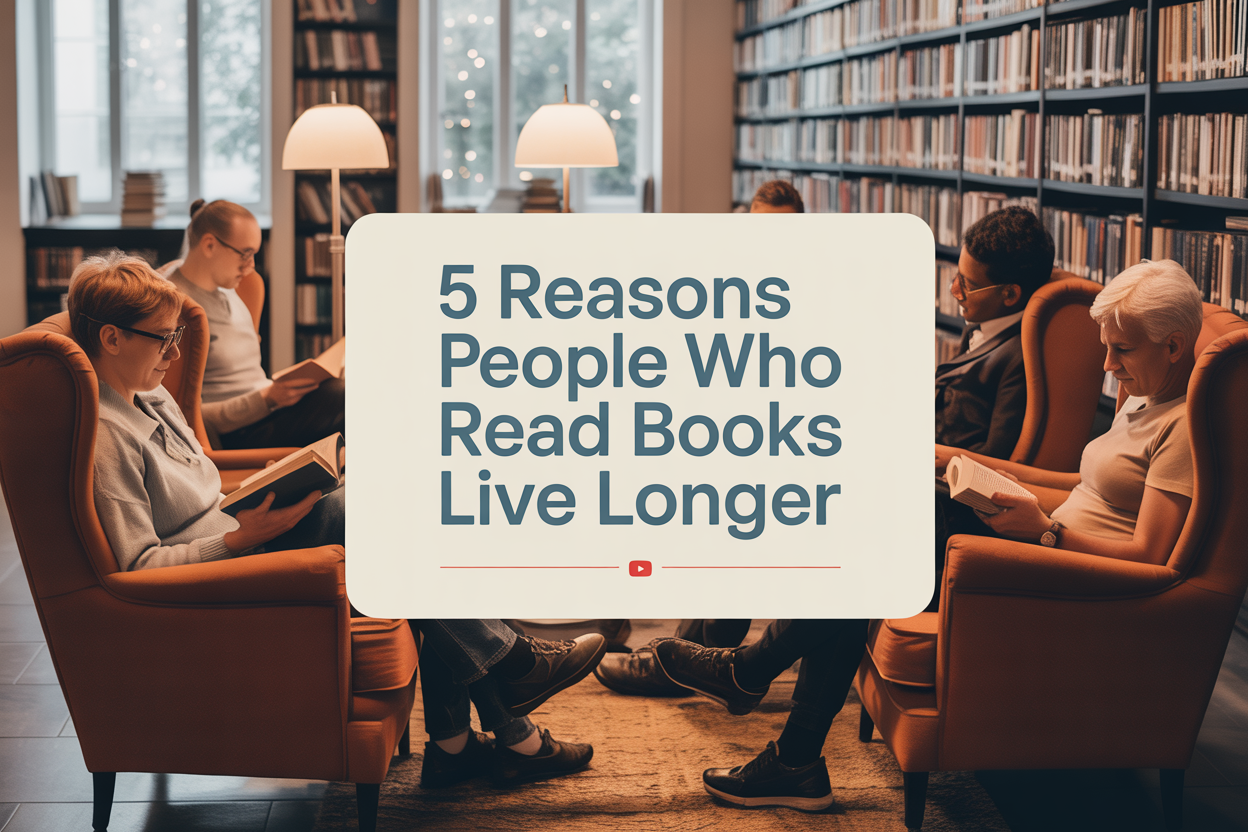 5 Reasons People Who Read Books Live Longer, According to Yale University