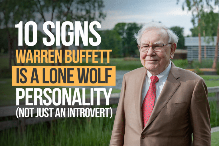 10 Signs Warren Buffett is a Lone Wolf Personality (Not Just an ...