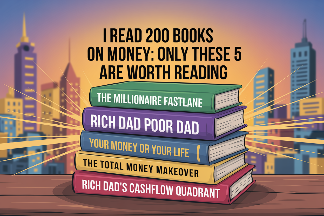 I Read 200 Books on Money: Only These 5 Are Worth Reading