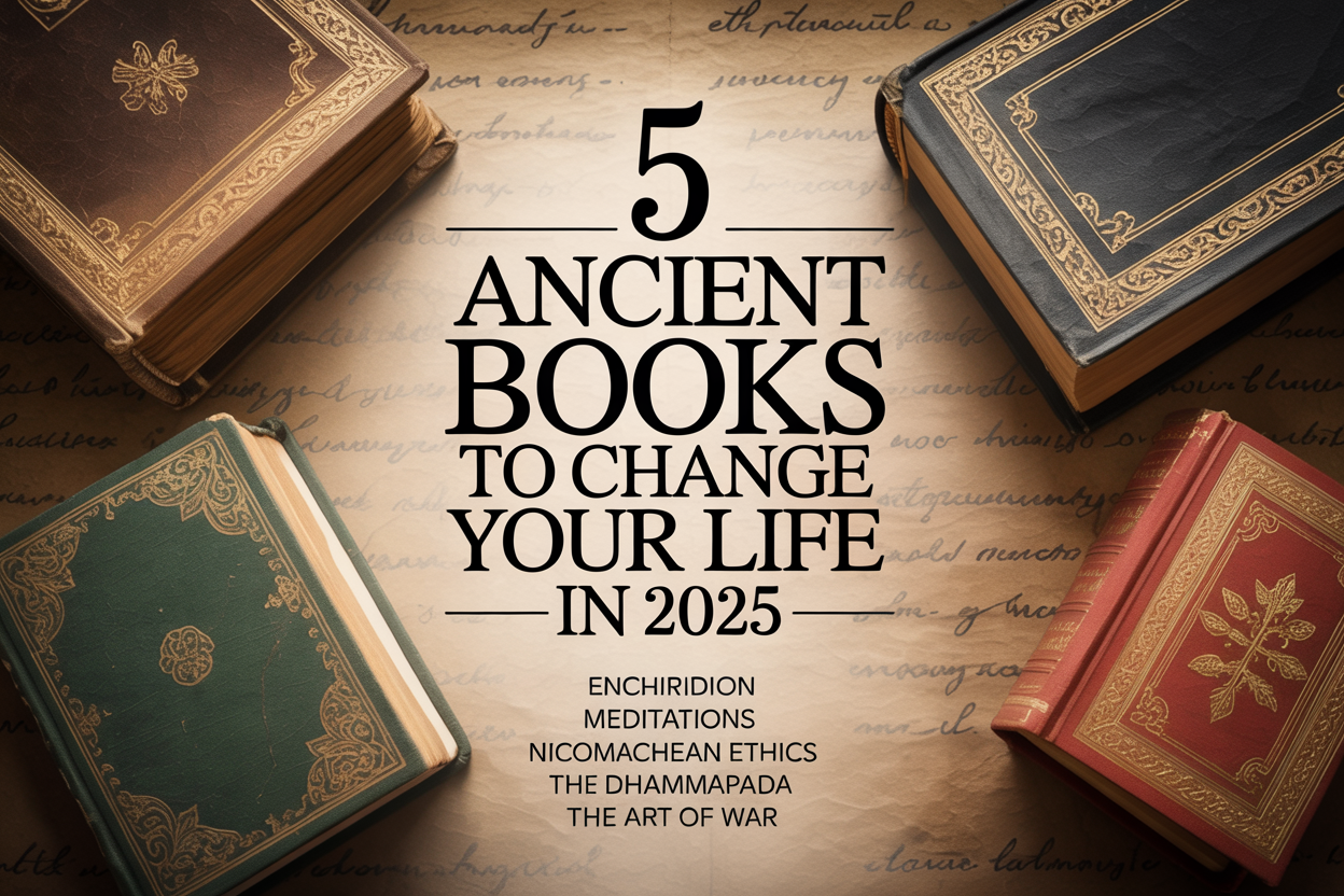 5 Ancient Books to Change Your Life in 2025