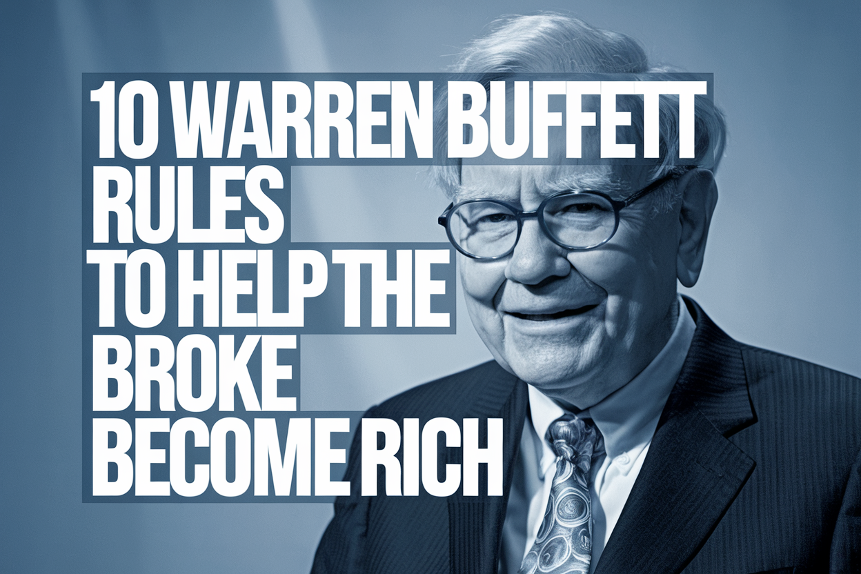 10 Warren Buffett Rules to Help the Broke Become Rich