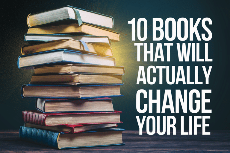 10 Books that Will Actually Change your Life - New Trader U