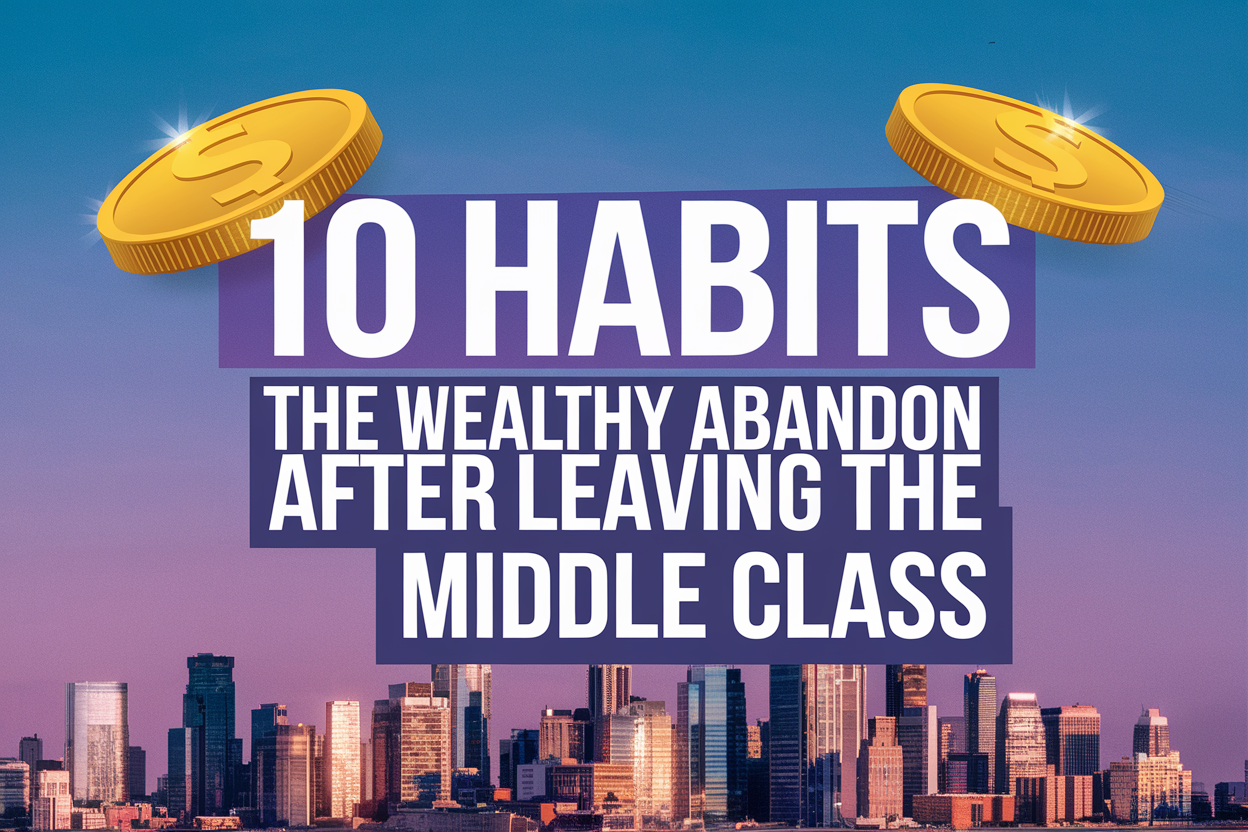 10 Habits the Wealthy Abandon After Leaving the Middle Class