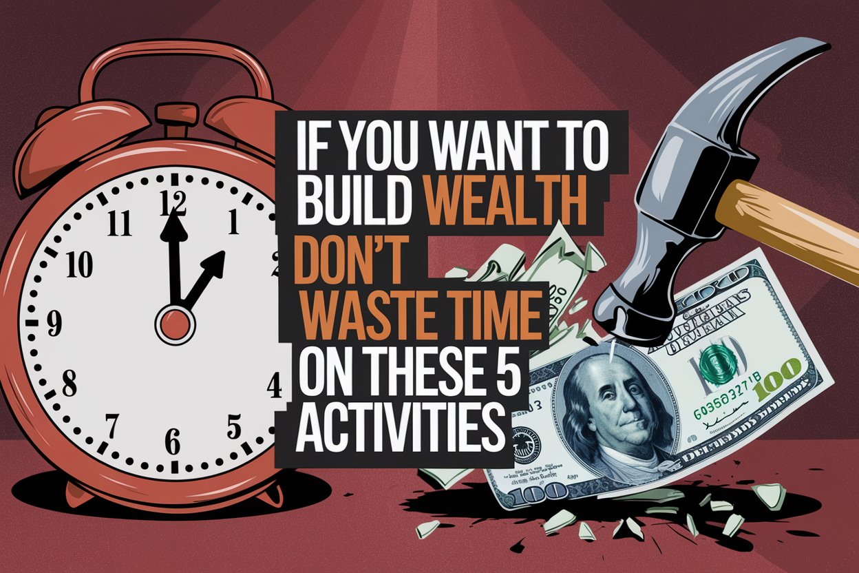 People Who Actually Build Wealth Don’t Waste Time on These 5 Activities