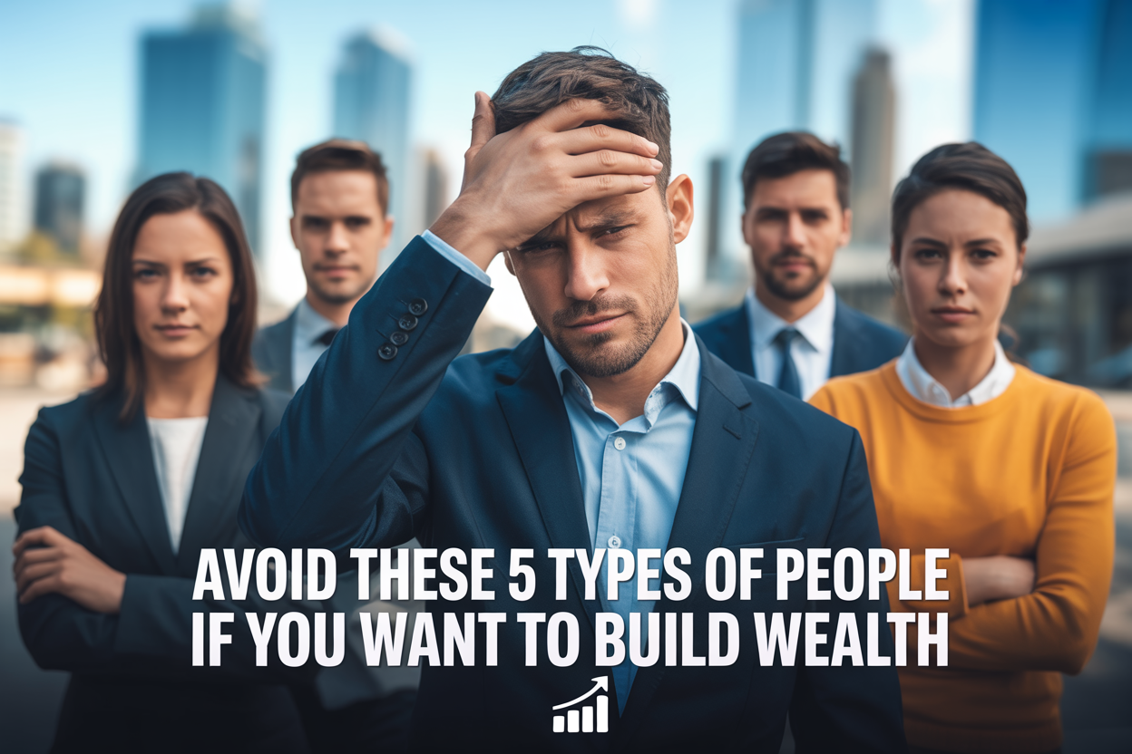 People Who Build Real Wealth Don’t Waste Time on These 5 Types of People
